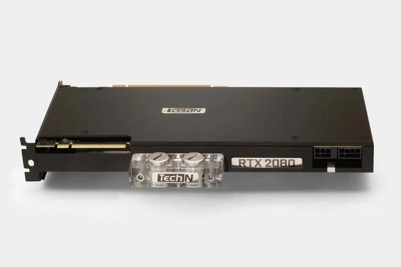 Techn Custom Water Block For Rtx 2080 Graphics Cards – Matte Black 1
