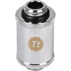 Thermaltake Pacific G1/4 Chrome Male-To-Male Tube Extender – 30Mm Length 1