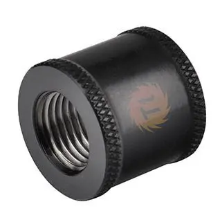 Thermaltake Pacific G1/4" Female-To-Female 20Mm Petg Tube Extender – Matte Black 1