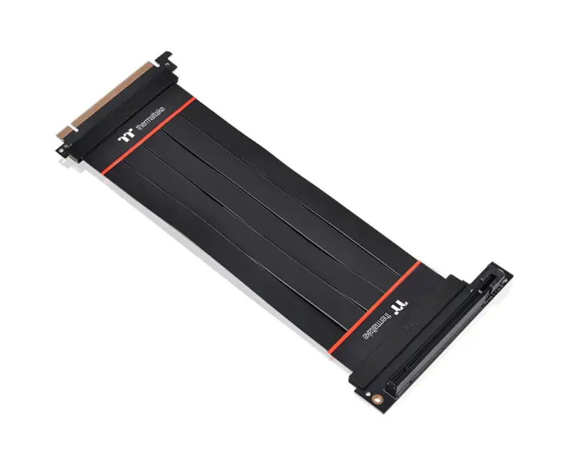 Thermaltake Premium Pcie 4.0 Extension Cable With 90° Adapter – 200Mm 1