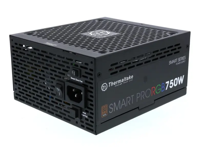 Thermaltake Smart Pro Rgb 750W Power Supply – Zero-Fan Mode, 80 Plus Bronze 1