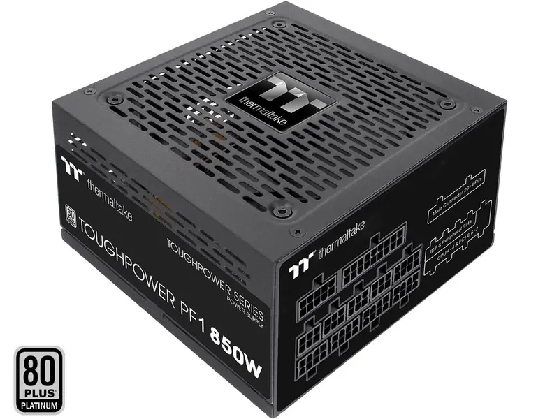 Thermaltake Toughpower Pf1 850W 80+ Platinum Smd Compact Psu – Single-Sided Design 1