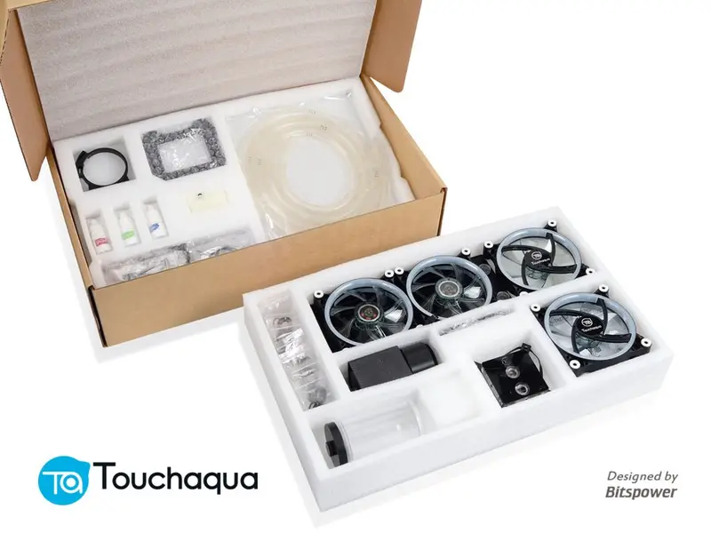Touchaqua Diy All-In-One 240Mm Rgb Liquid Cpu Cooler 1