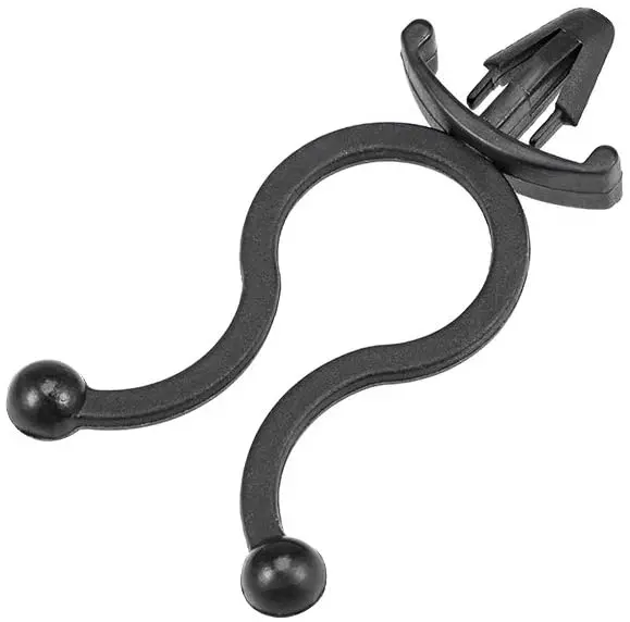Twist Lock Cable Tie – 1/2 Inch Width, Pack Of 5, Matte Black 1