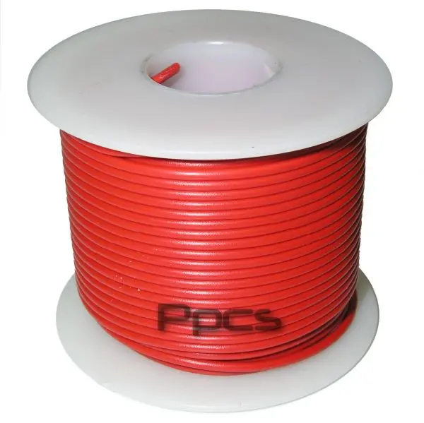 Ul-Certified 18 Awg Stranded Hook-Up Wire – Red 1