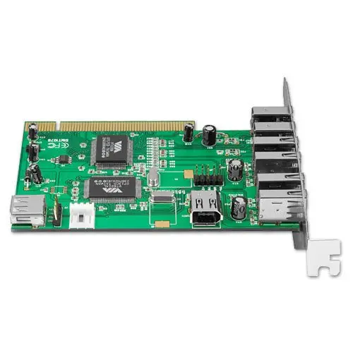 Ultra Products Pci Expansion Card – 8-Port Firewire 400 + Usb 2.0 Combo Interface 1