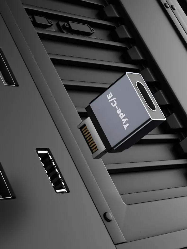Usb 3.1 Front Panel Header Adapter: Type E To Type C With Metal Enclosure 1