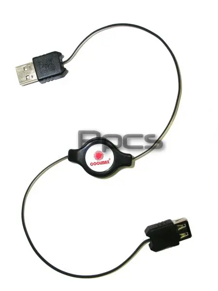 Usb-A Male To Usb-A Female Retractable Extension Cable 1