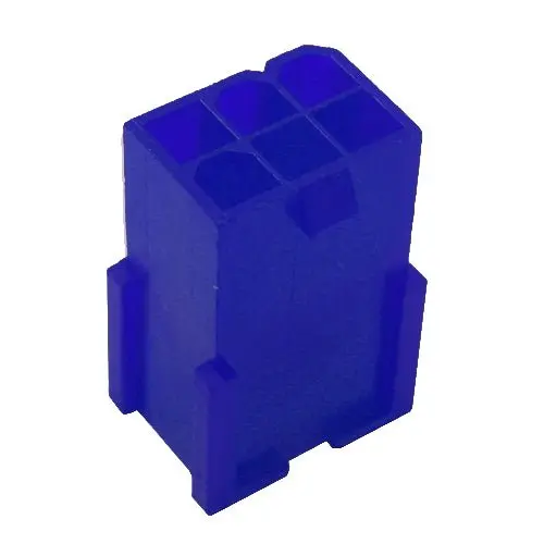 Uv-Blue 6-Pin Male Vga Power Connector For Smart Modules 1
