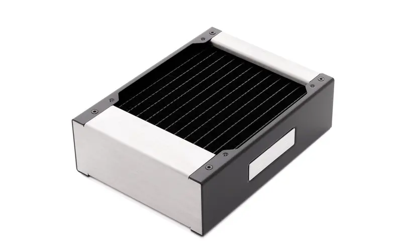 Watercool Heatkiller 120Mm Low-Profile Radiator – Matte Black Finish 1