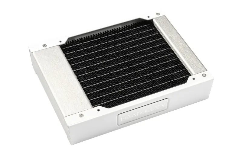 Watercool Heatkiller 120Mm Single-Fan Radiator – Gloss White Finish 1