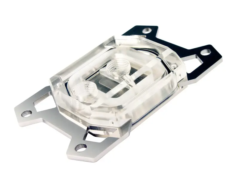 Watercool Heatkiller Iv Pro Cpu Water Block – Acrylic Top Variant For Amd Am4/Am5 1