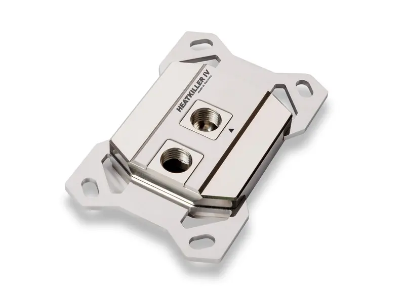 Watercool Heatkiller Iv Pro Cpu Water Block – Nickel-Plated Copper Edition For Amd Am4/Am5 1