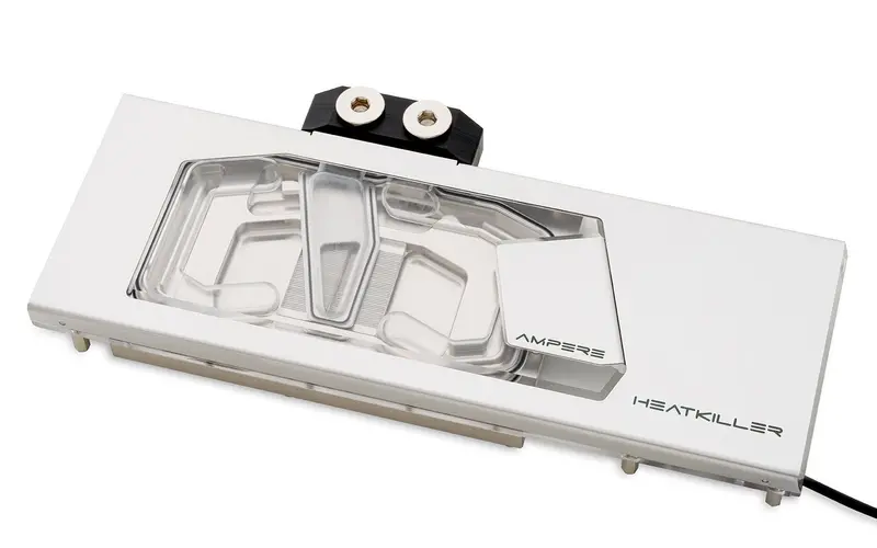 Watercool Heatkiller V Gpu Cooler For Rtx 3080/3090 Evga Xc3 – Acrylic Nickel Finish With Addressable Rgb 1