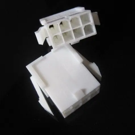 White 8-Pin Atx Cpu/Eps Power Male Connector 1