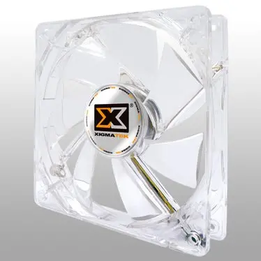 Xigmatek Clf Series 80Mm Green Led Case Fan – Crystal Cooling Edition 1