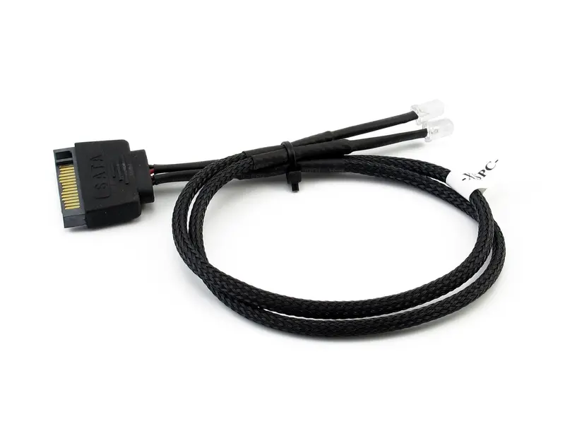 Xspc Dual-Channel 5Mm Sata Led Cable – Blue 1