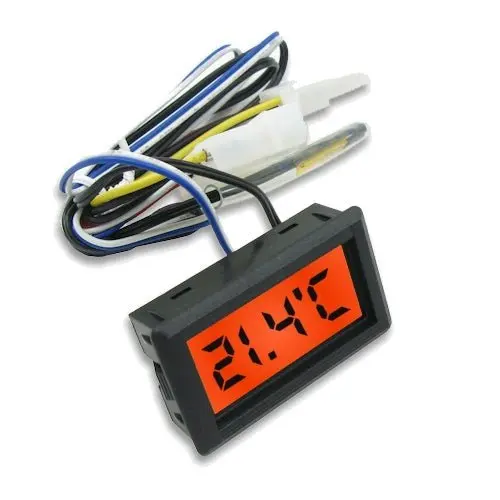Xspc Lcd Temperature Sensor V2 – Orange Display 1