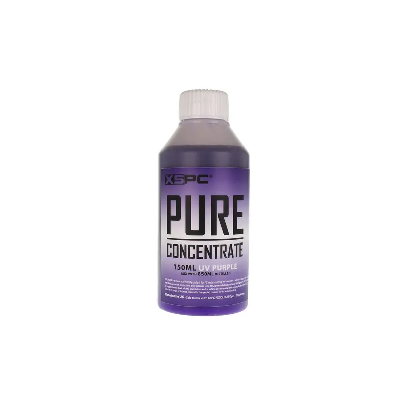 Xspc Pure Distilled Coolant Concentrate 150Ml – Uv-Active Purple Glow 1