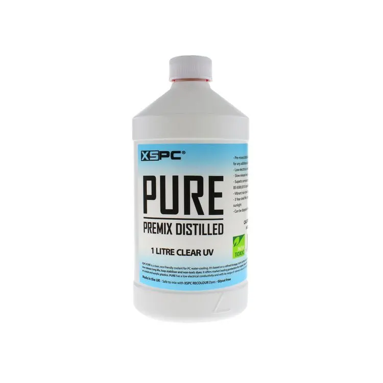 Xspc Pure Premixed Uv-Clear Coolant – 1L Distilled Formula 1