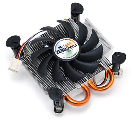 Zerotherm Atom 30H Low-Profile Cpu Cooler For Lga775 Processors 1