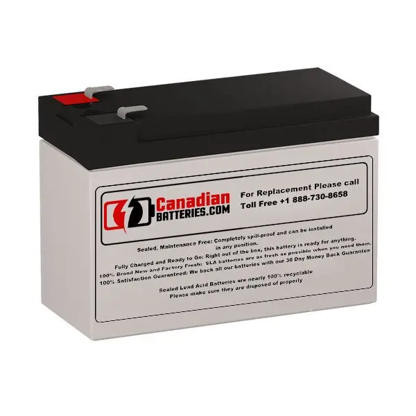 12V 10Ah F2-Terminal Replacement Battery For Mhb Ms10-12 1