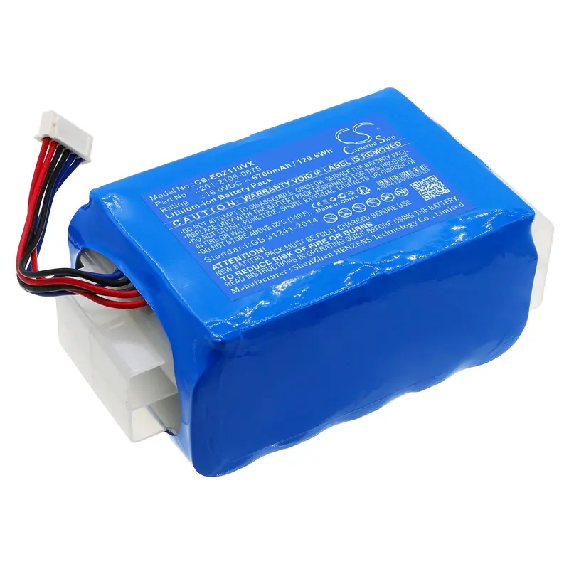 18V 6700Mah Li-Ion Vacuum Cleaner Battery For Ecovacs Airbot Z1 And Az1 Models 1