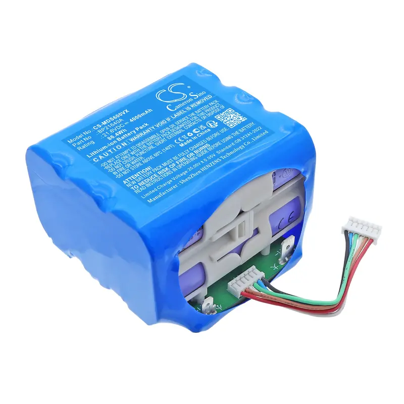 21.6V 4000Mah Li-Ion Vacuum Cleaner Battery For Midea S60 & S60 Hono (Bp21640A) – 86.4Wh 1