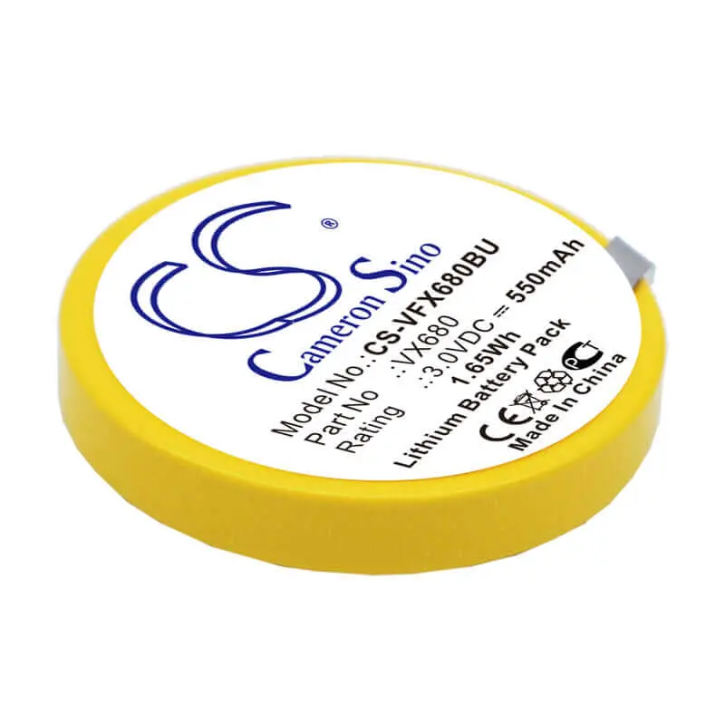 3.0V Lithium 550Mah Cmos/Backup Battery For Verifone Vx680 Wireless Terminals 1