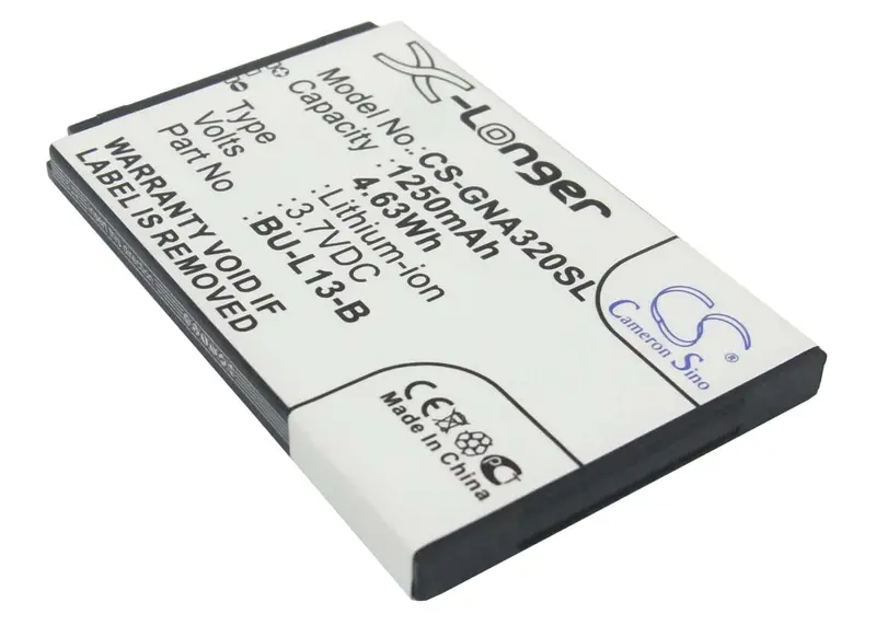 3.7V 1250Mah Li-Ion Battery For Gionee A320, A350 & Bu-L13-B Devices 1