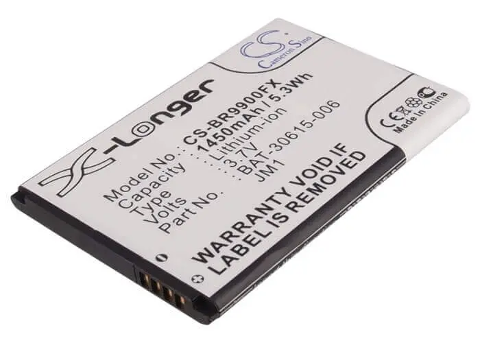 3.7V 1450Mah Li-Ion Battery For Blackberry Bold 9790 & Bellagio (Bat-30615-006) 1