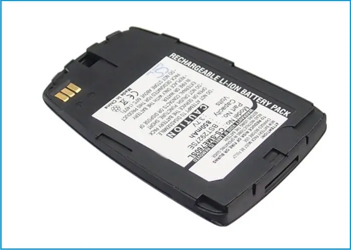 3.7V 600Mah Li-Ion Replacement For Samsung E758 And E760 Feature Phones 1