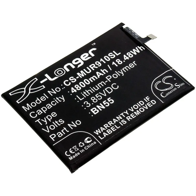 3.85V 4800Mah Li-Polymer Battery For Poco M2 Pro, Redmi, And Xiaomi Bn55 Devices 1