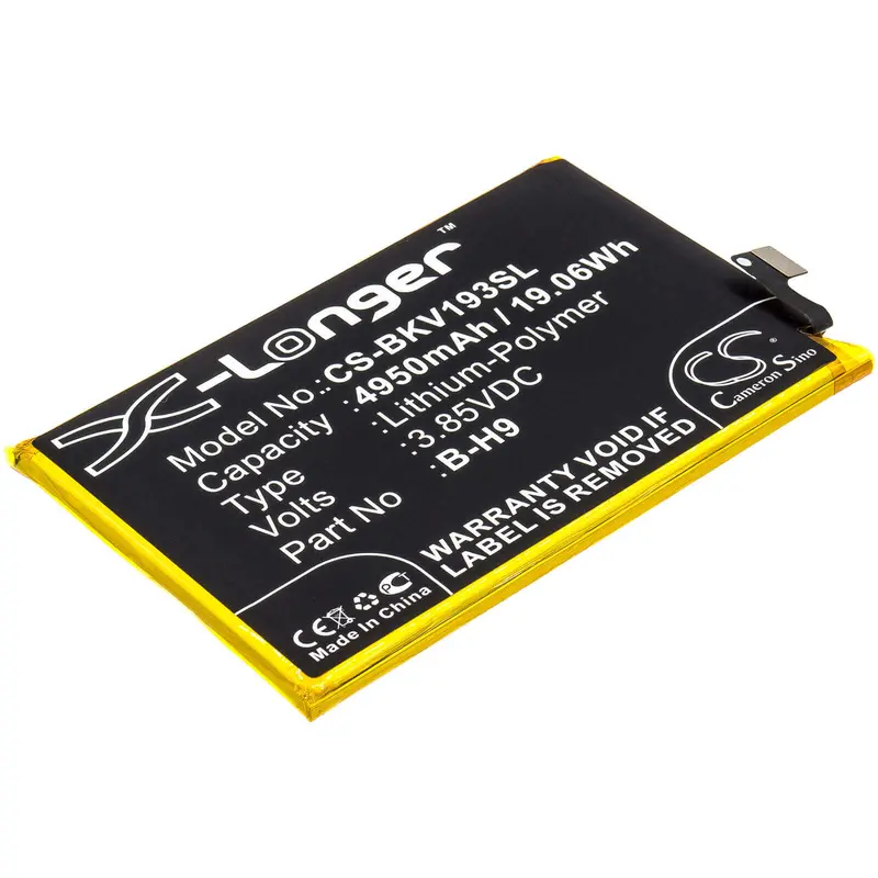 3.85V 4950Mah Li-Polymer Smartphone Battery For Vivo Y19 (2019), B-H9 & V1934 – 19.06Wh 1