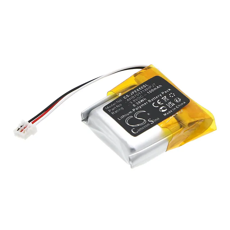 3.8V 100Mah Li-Polymer Headset Battery For Jabra Engage 65 & 75 Convertible Models – 0.38Wh 1