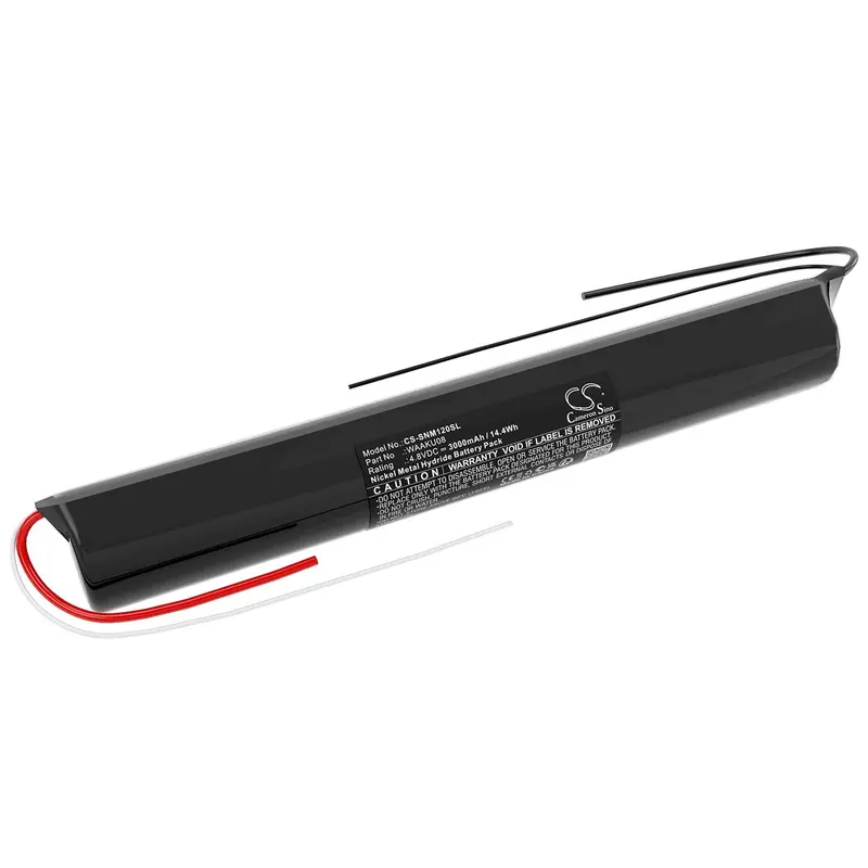 4.8V 3000Mah Ni-Mh Battery For Sonel Mru-120 Earth Resistance & Resistivity Test Meters 1