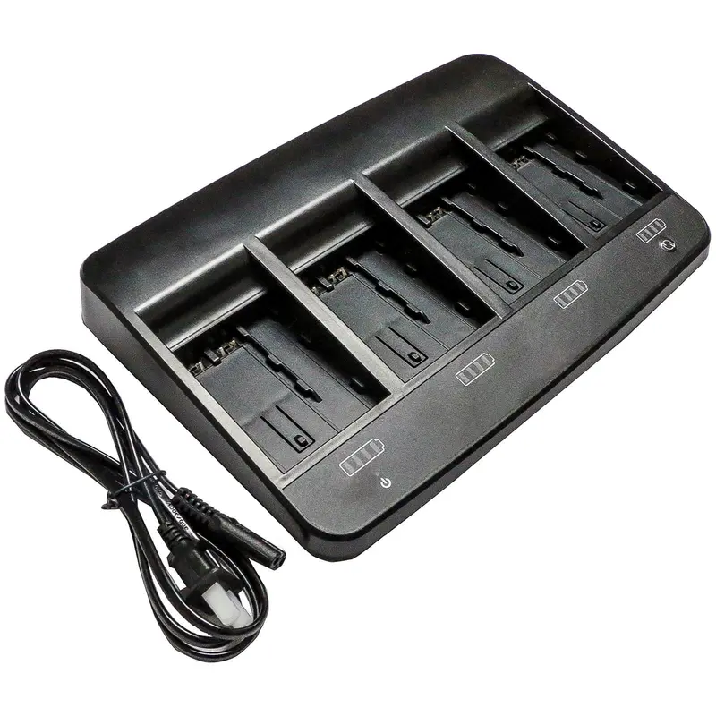 4-Bay Smart Charger For Leica & Geomax Survey Equipment – Zba200, Zba400 Test & Calibration Unit 1