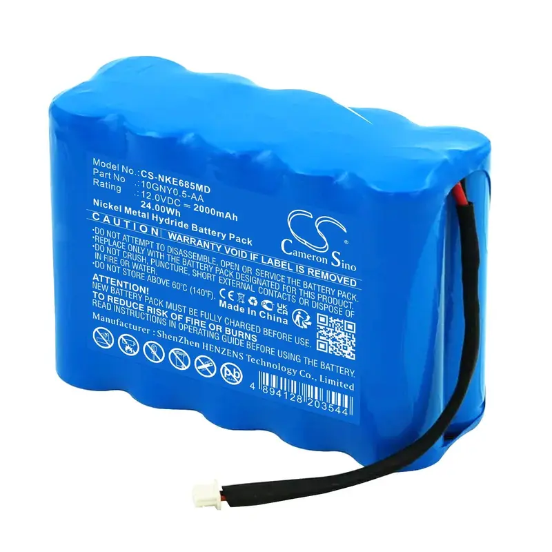 6851 Ecg Medical Battery – 12V 2000Mah Ni-Mh (24Wh) For 6851K Ecg Devices 1