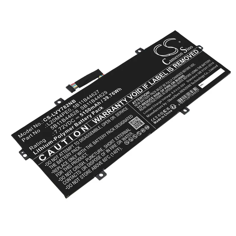 7.72V 5150Mah Li-Polymer Tablet Battery – Designed For Lenovo Yoga Duet 7 (13Itl6, 82Ma0005Id) 1