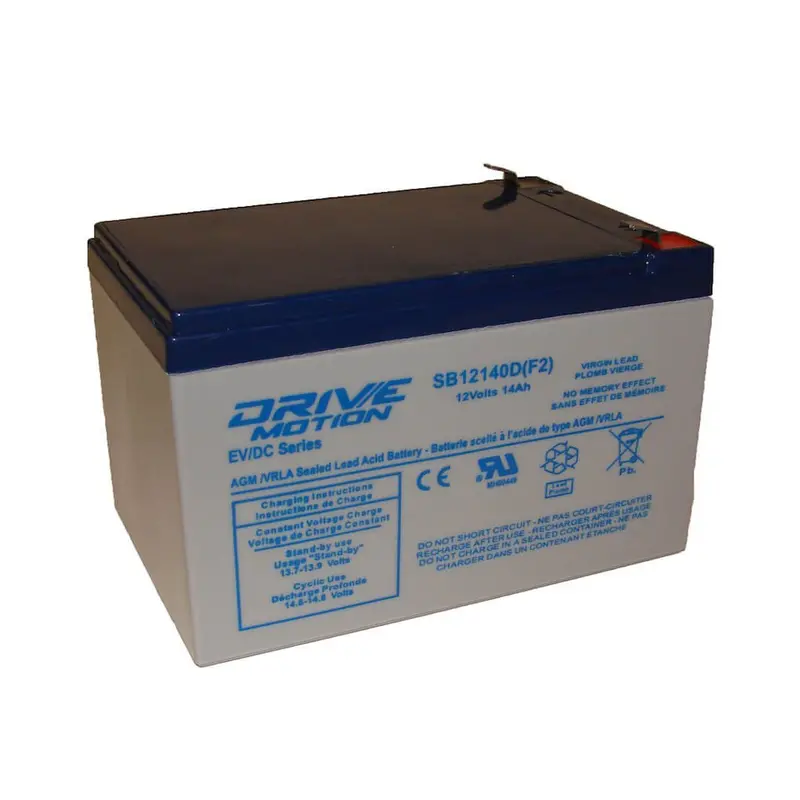 Acedis St120 Replacement Battery – 12V 14Ah Sla With F2 Terminals 1