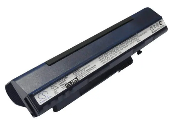 Acer Aspire One A110-1295/A110-1545 Replacement Battery – 11.1V, 6600Mah, Blue 1