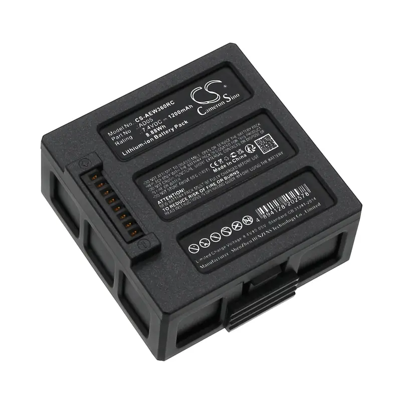 Aee Sparrow 360 Drone Battery – 7.4V Li-Ion, 1200Mah, 8.88Wh 1