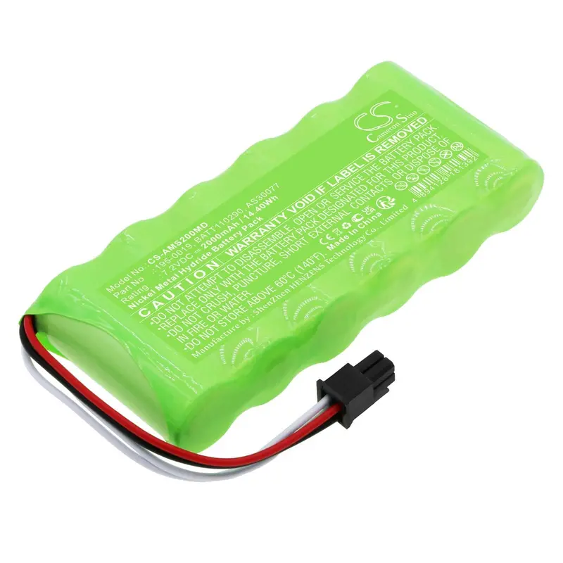 Aspect Medical A2000 Bis Monitor Battery – 7.2V Ni-Mh, 2000Mah (14.4Wh), Model 195-0019 1
