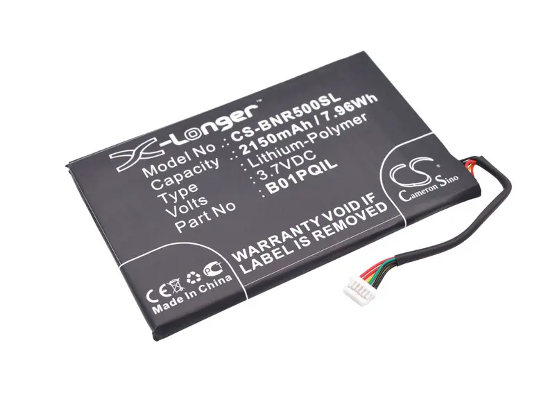 Barnes & Noble Nook E-Reader Battery – 3.7V 2150Mah Li-Polymer (7.96Wh) 1