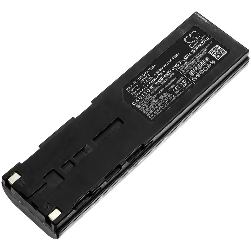 Bk Precision Mb400 & 2652A Equipment Battery – 7.4V 5200Mah Li-Ion (38.48Wh) 1