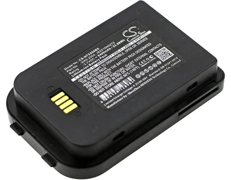 Bluebird Pidion Bip-6000 Barcode Scanner Battery – 3.7V 6400Mah Li-Ion – 23.68Wh 1