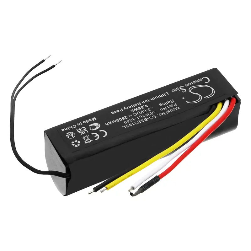 Bose Speaker Replacement Battery – 3.6V 2600Mah Li-Ion (9.36Wh), Model 8319 1