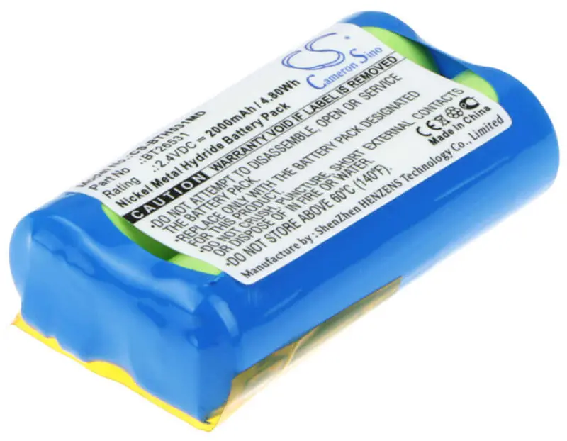 Brandtech Bt26531 Pipette Controller Battery – 2.4V 2000Mah Ni-Mh (4.80Wh) For Accu-Jet Devices 1