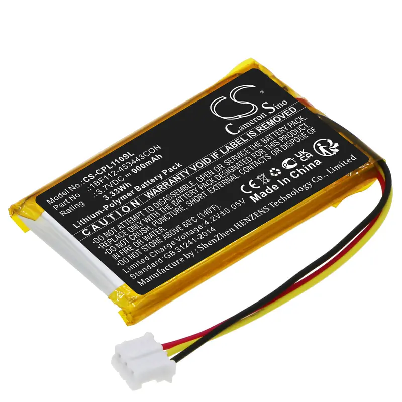 Calamp Gps Tracker Battery – 3.7V 900Mah Li-Polymer (3.33Wh) For Lmu-1100, Lmu-1200, 1Bf112-453443Con 1