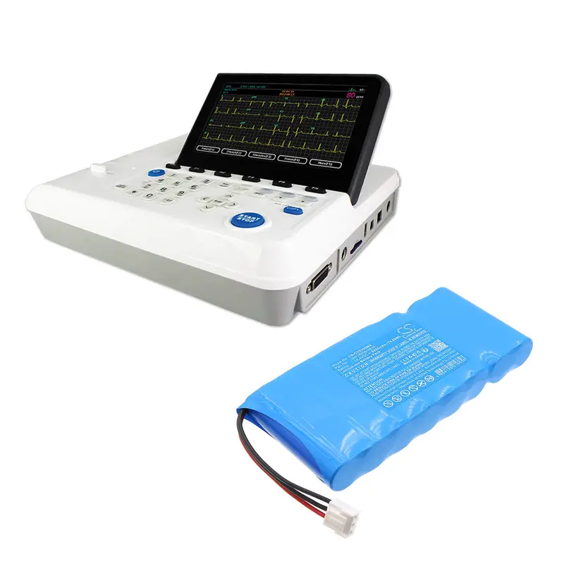 Cardio Medical Device Battery – 14.4V 5200Mah Li-Ion (74.88Wh), Inr18650-4S2P E3 Compatible 1